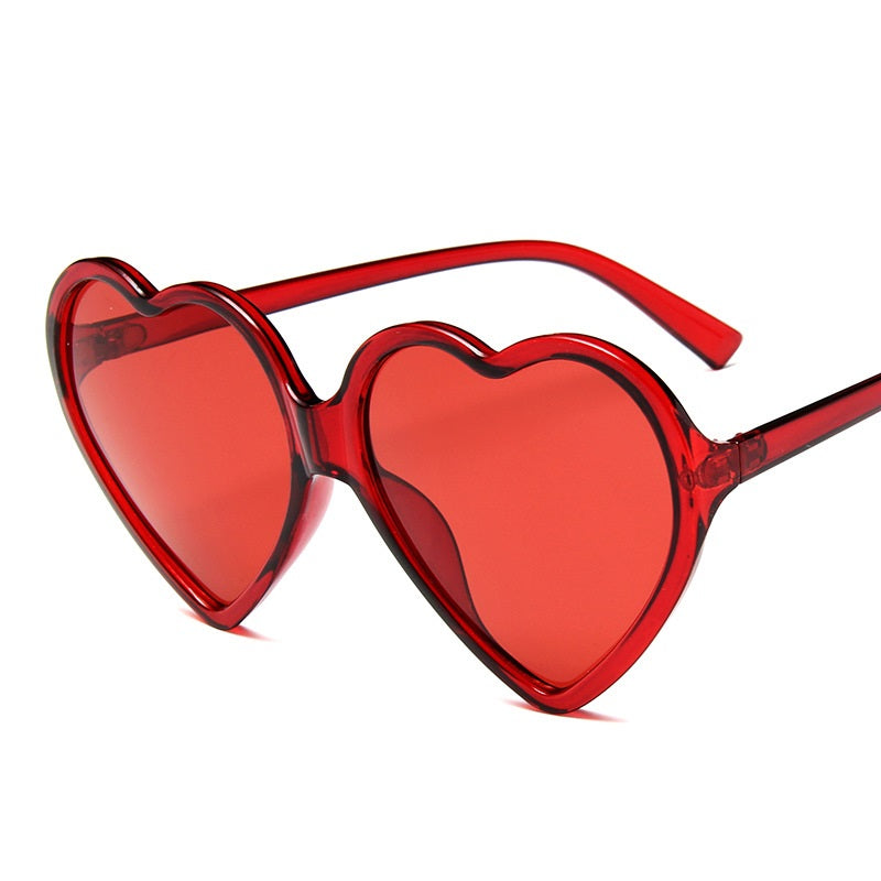 Heart Sunglasses (Red)
