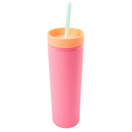 Pink Tumbler for Drinks