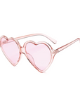 Heart Sunglasses (Pink)