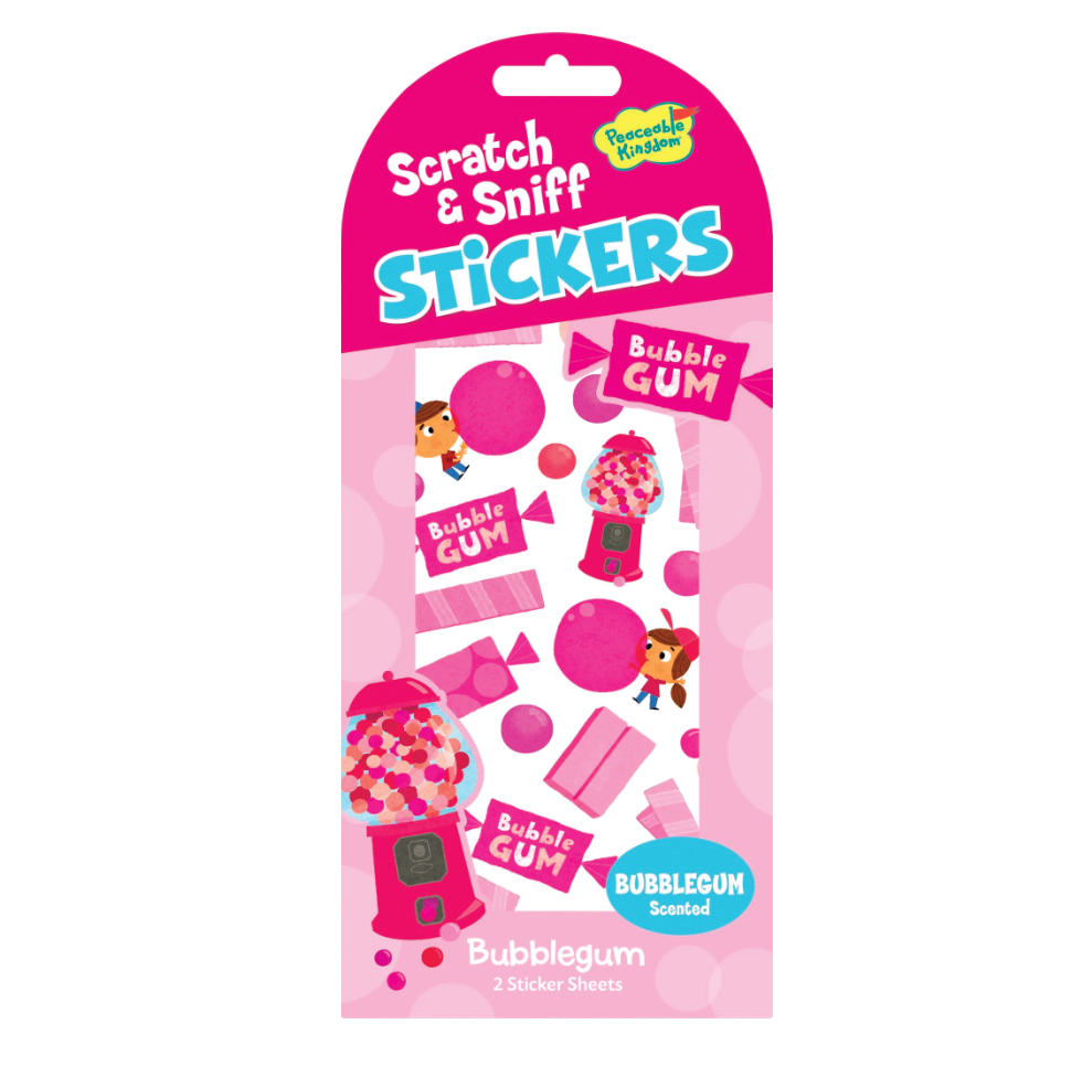 Bubblegum Scratch & Sniff Stickers