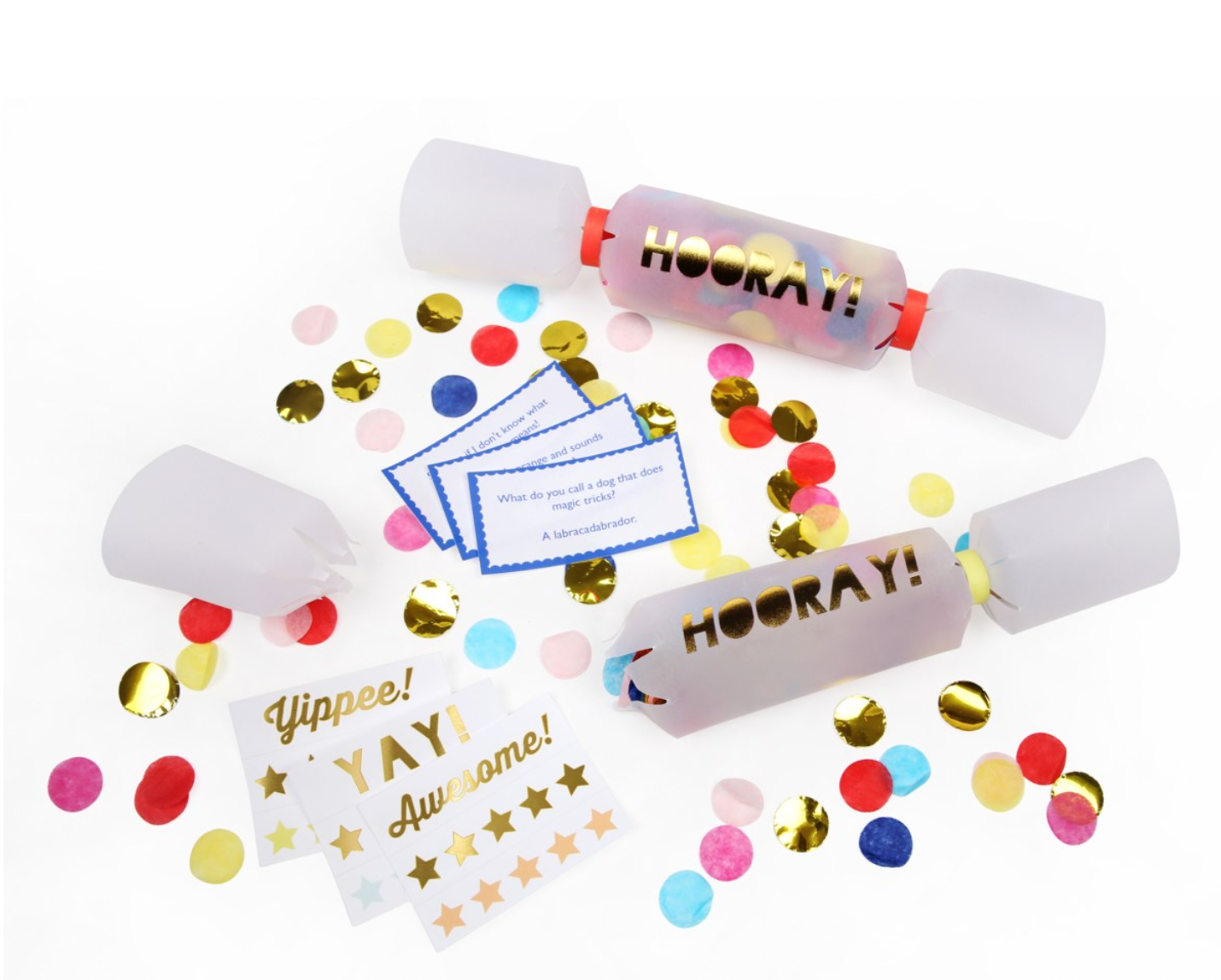 TOOT SWEET CONFETTI Crackers