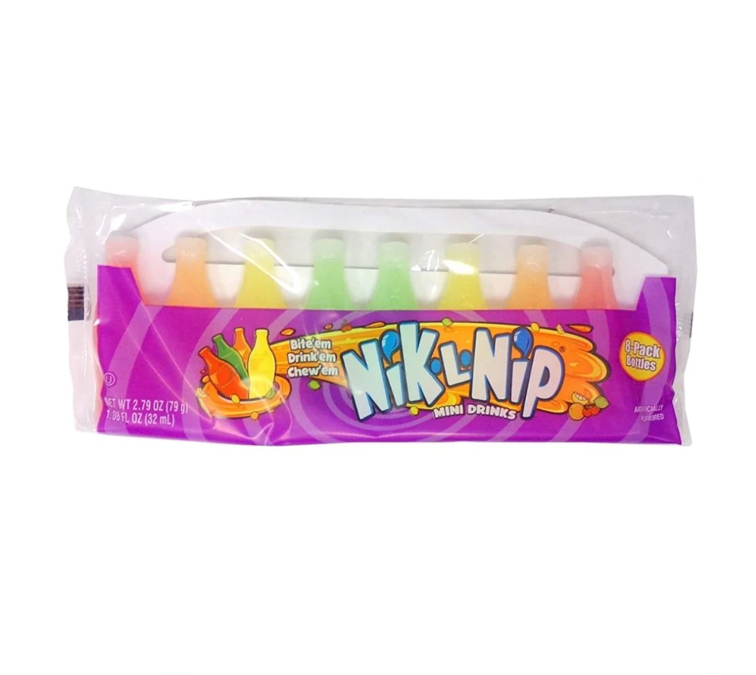 Nik L Nip Wax Bottle Candy-8 Pack