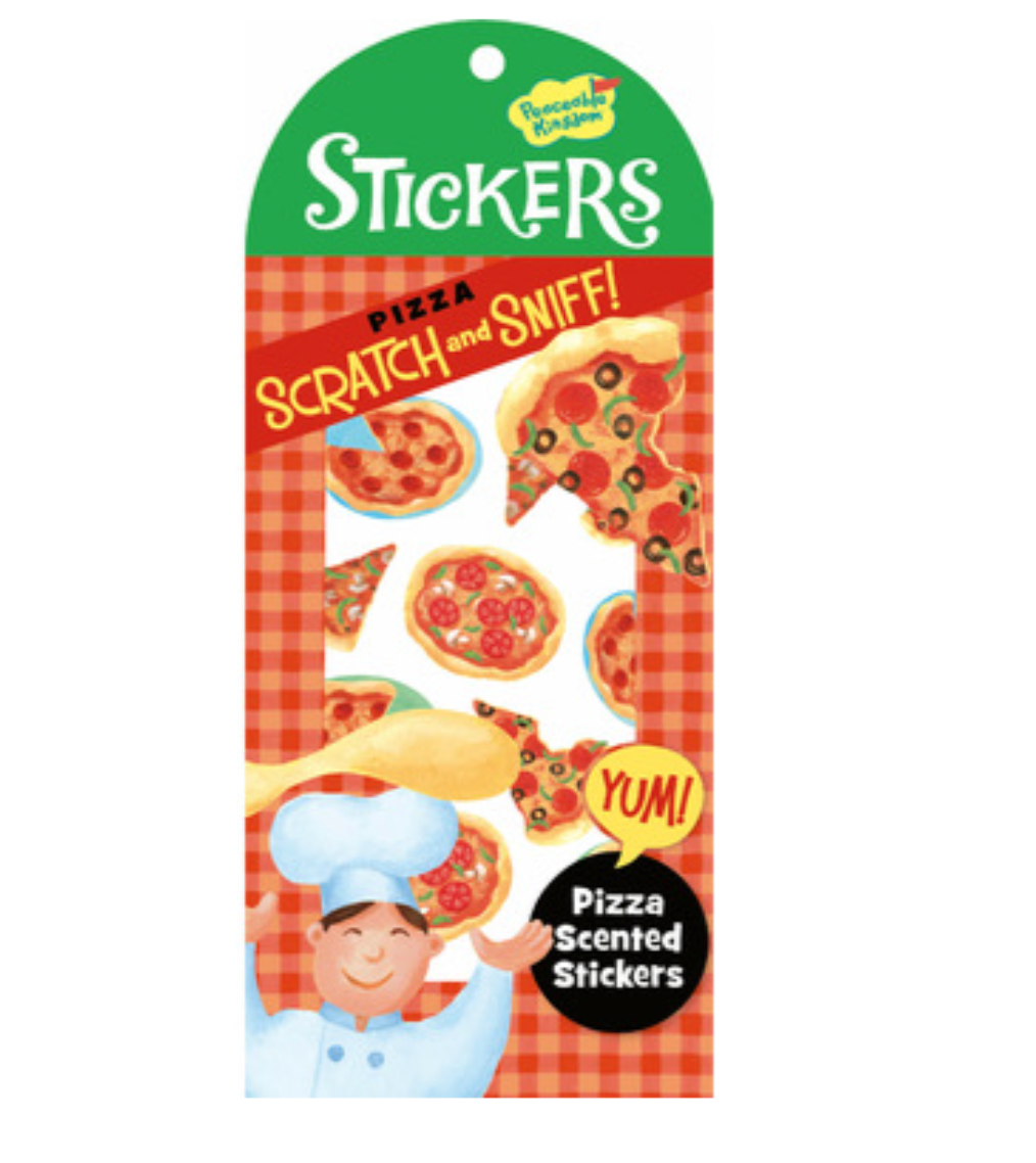 Pizza Scratch &amp; Sniff Stickers