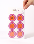 Pumpkin Spice, Scented Scratch and Sniff Stickers