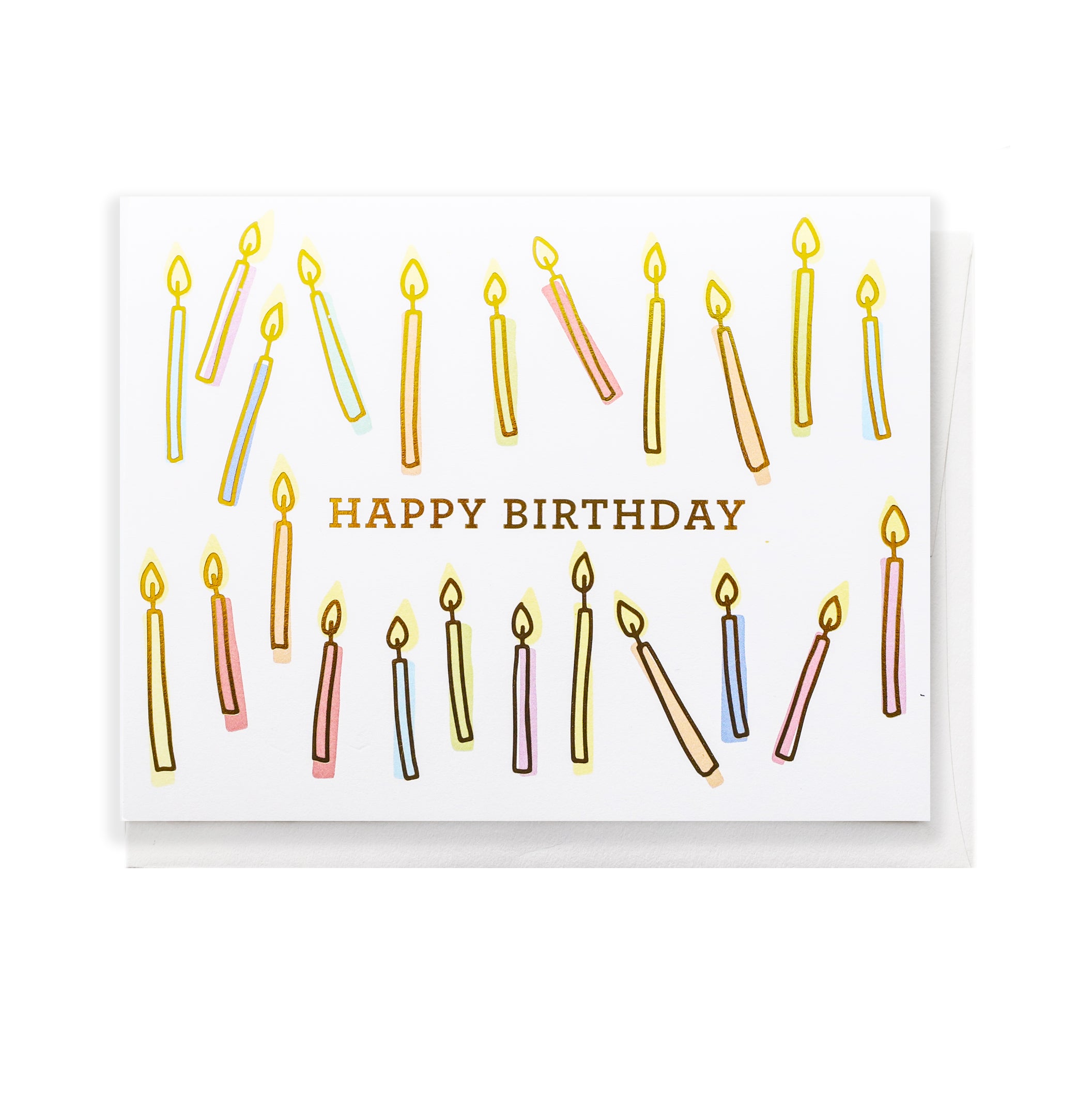 Birthday Candles, Greeting Card