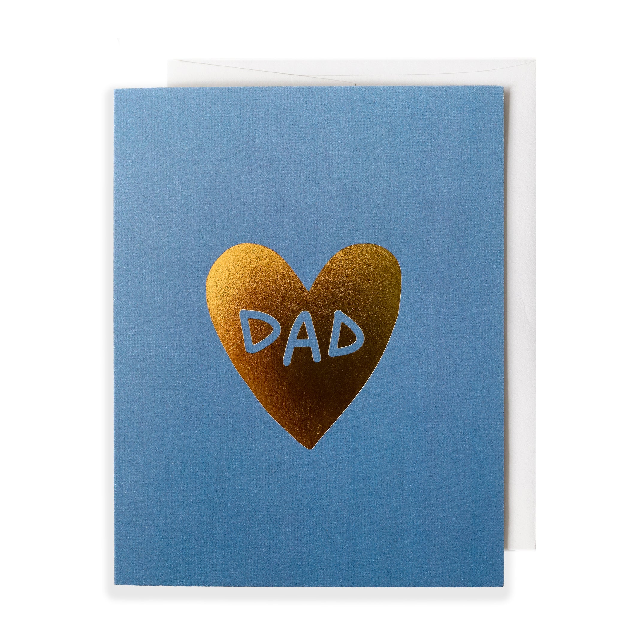 Dad&#39;s Heart of Gold, Greeting Card