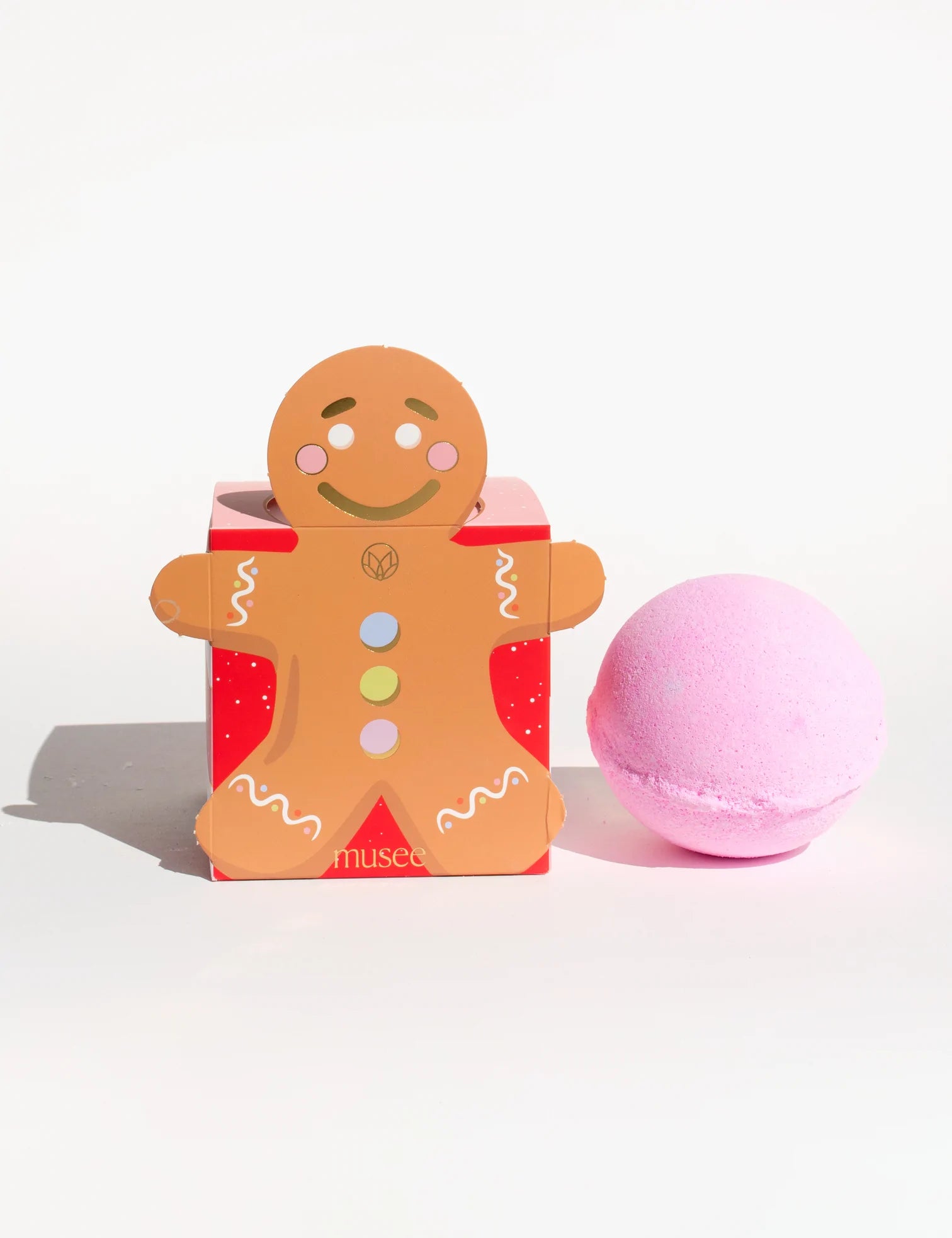 Gingerbread Man Boxed Fizzie