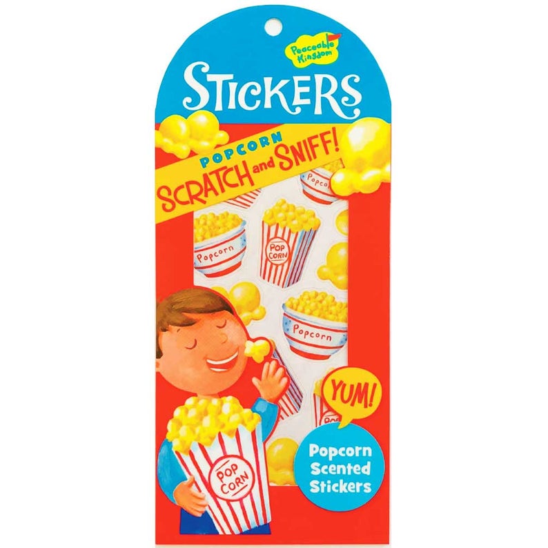 Scratch and Sniff Stickers, Popcorn