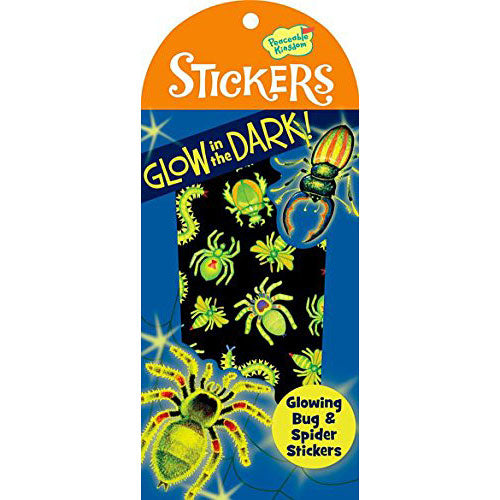 Glowing Bugs &amp; Spiders Glow Stickers